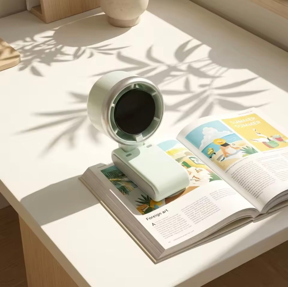 Ventilatore Portatile Con Lunga Durata Della Batteria
